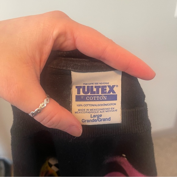 90s NASCAR Jeff Burton double sided print graphic tee L - Picture 2 of 9